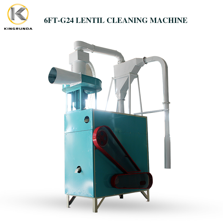 Lentil cleaning machine, lentil cleaner